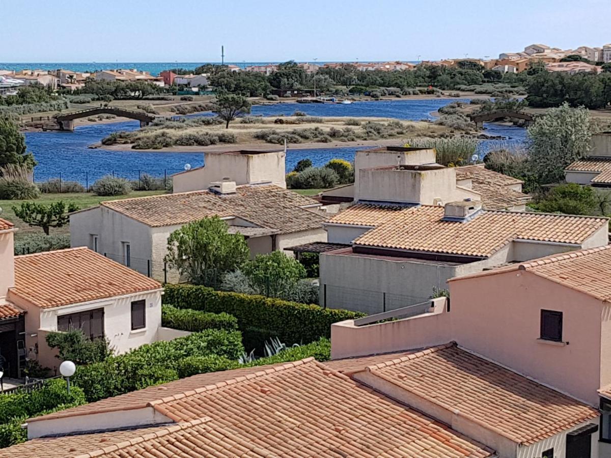 Studio Vue mer panoramique, piscine Port Vénus village naturiste Agde Exterior foto